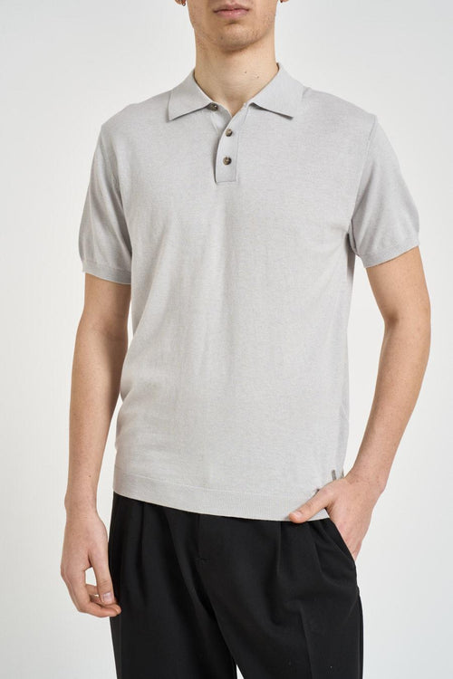 Polo uomo manica corta ghiaccio