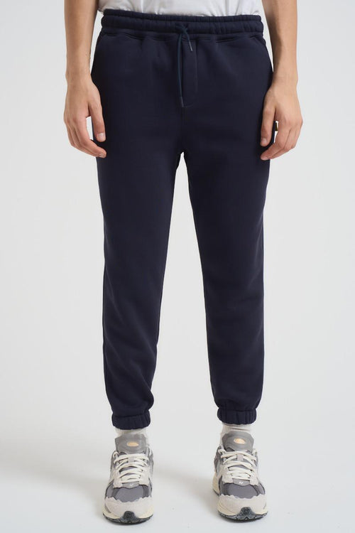 Pantalone tuta jogger uomo blu