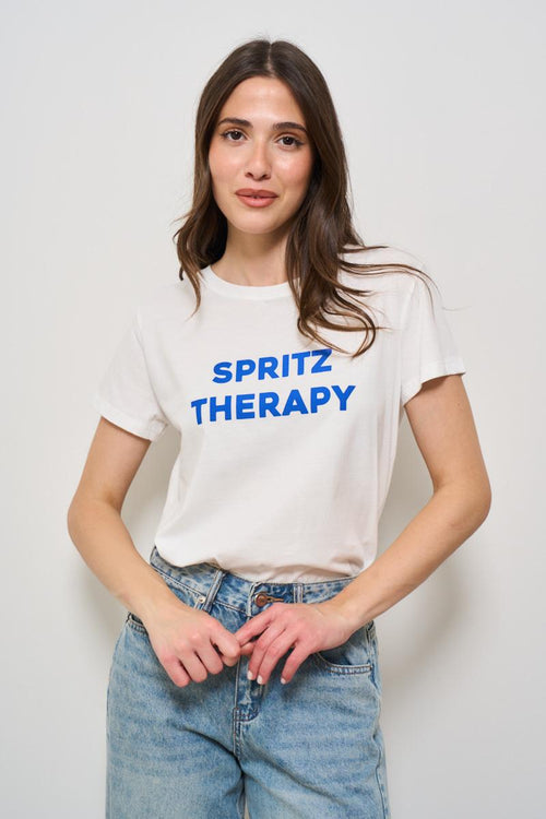 T-shirt donna girocollo bianca