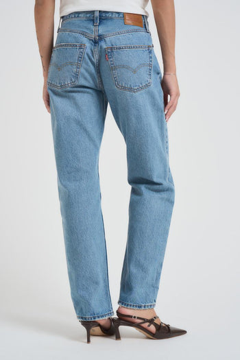 Jeans donna 501 90s in denim celeste - 5