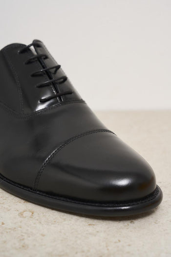 Mocassino uomo in pelle nero - 4