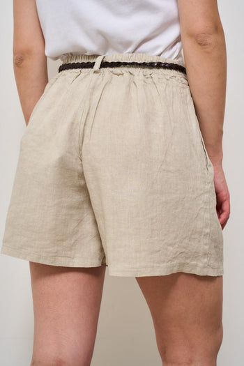 Bermuda donna beige - 5