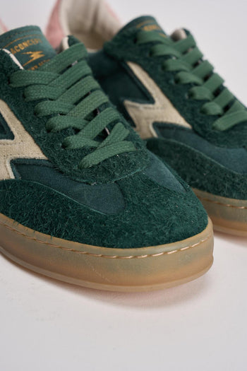 Sneakers donna verde e rosa - 5