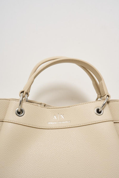 Borsa donna a mano beige - 2