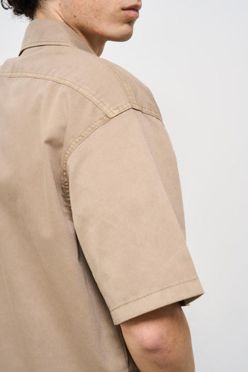 Camicia uomo worker nocciola - 5