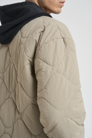 Giubbotto uomo trapuntato grigio chiaro - 6