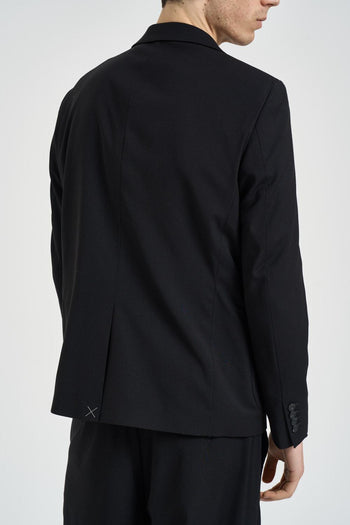 Giacca uomo monopetto nera - 3