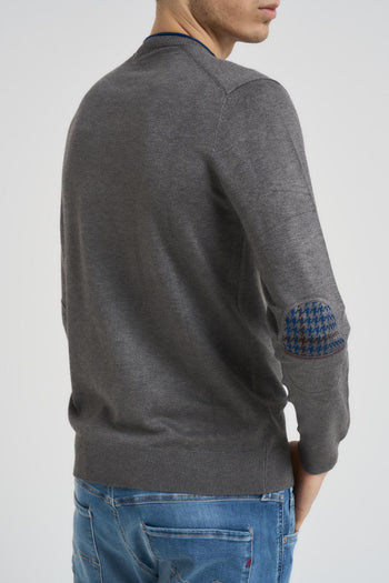 Maglia uomo girocollo grigio chiaro - 3