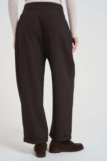 Pantalone donna balloon testa di moro - 3