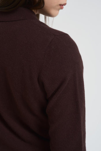 Polo donna in maglia moro - 5