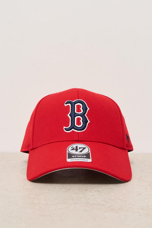Cappellino uomo rosso Boston Red Sox