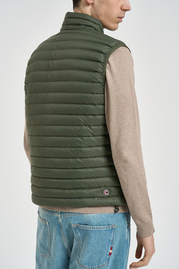 Gilet uomo piumino trapuntato verde - 5