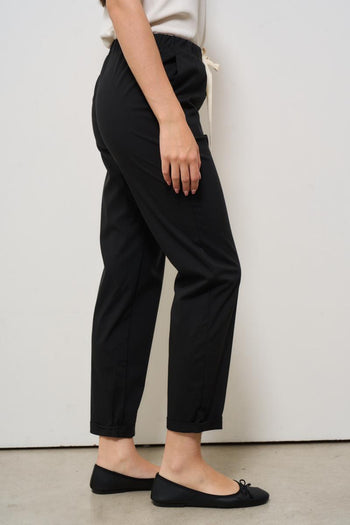Pantalone donna regular nero - 5