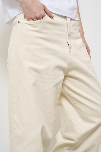 Jeans donna beige - 4