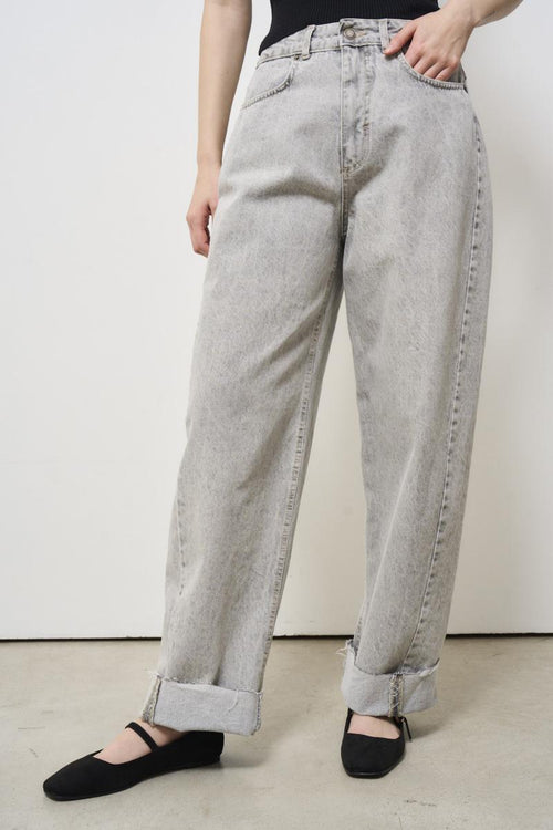 Women's Jeans in Grey Denim - 2