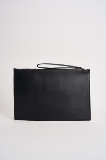 Pochette uomo con stampa nera - 4