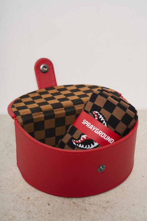 Men's Checkered Terry Socks