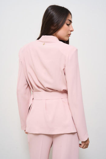 Abito completo donna rosa - 4