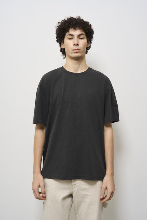 T-shirt uomo girocollo nera