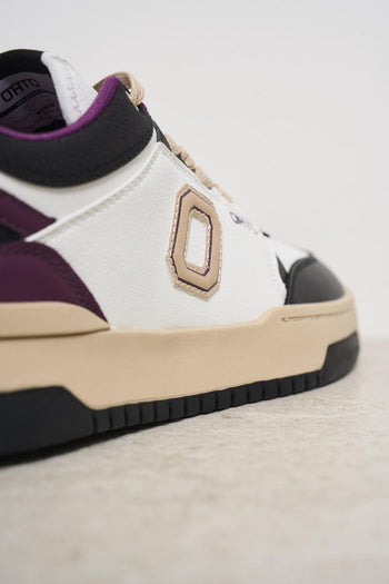 Sneakers uomo Eclipse bianca, viola e nera - 9
