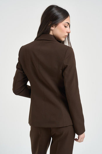 Tailleur donna cioccolato - 4