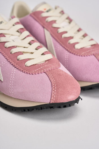 Sneakers donna rosa e bianca - 6