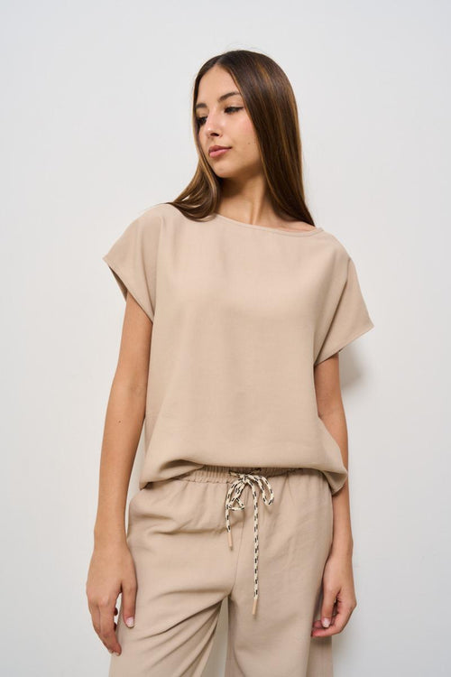 Completo abito donna beige - 2