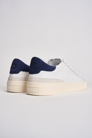 Sneakers uomo Sonica bianca e blu - 7