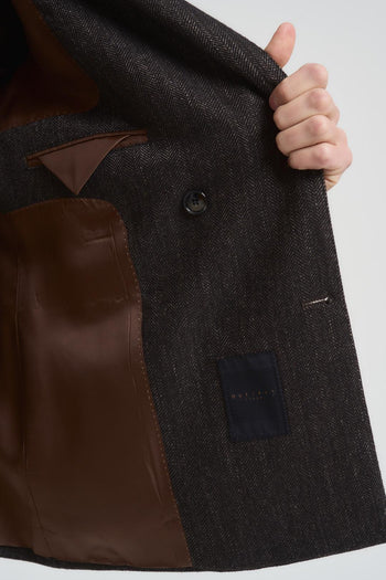 Giacca uomo doppiopetto antracite - 8