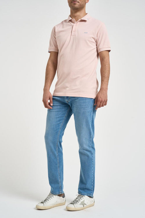 Polo uomo manica corta rosa