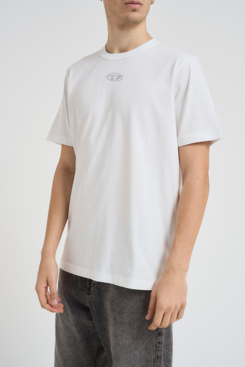 T-shirt girocollo bianca - 2