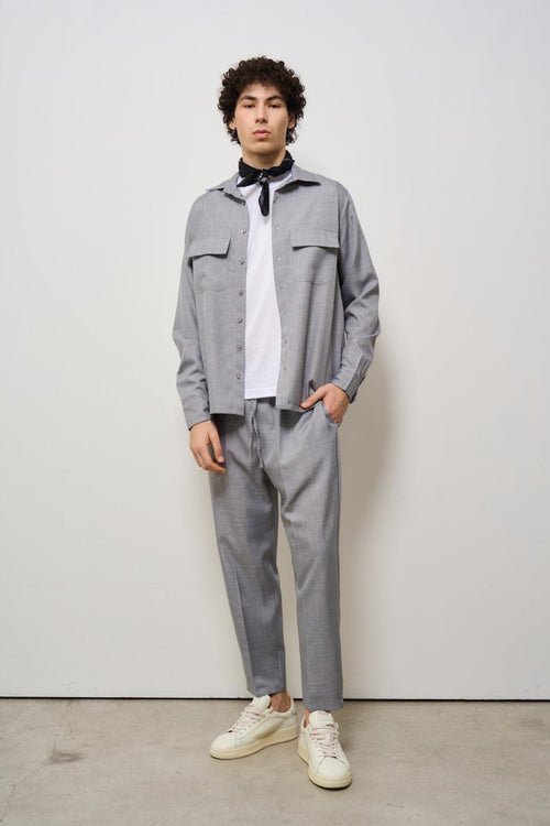 Abito uomo grigio chiaro