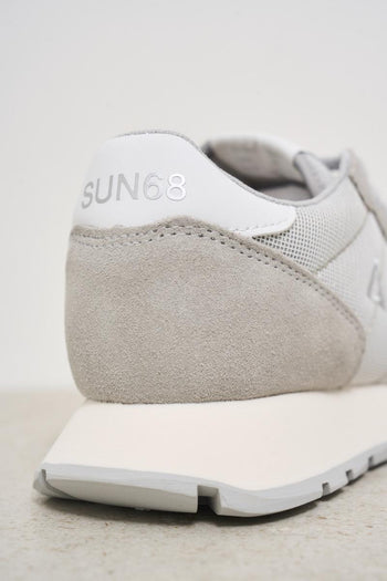 Sneakers donna grigia e argento - 6