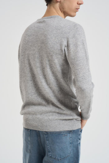 Maglia uomo girocollo grigio chiaro - 3