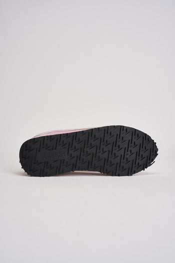 Sneakers donna rosa e bianca - 9