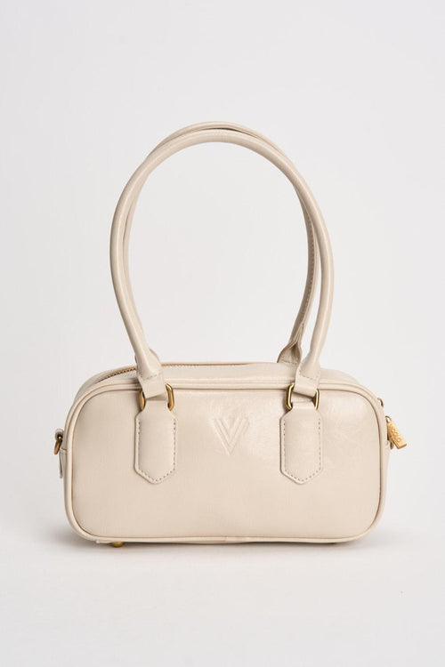 Borsa donna a spalla panna