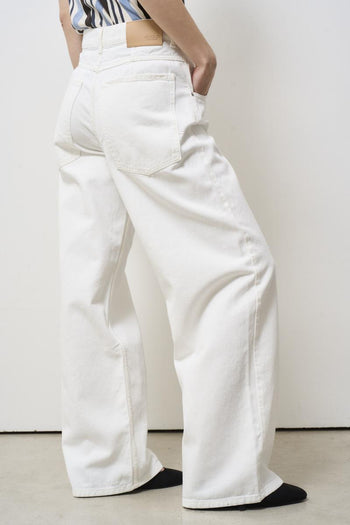Jeans donna bianco - 3