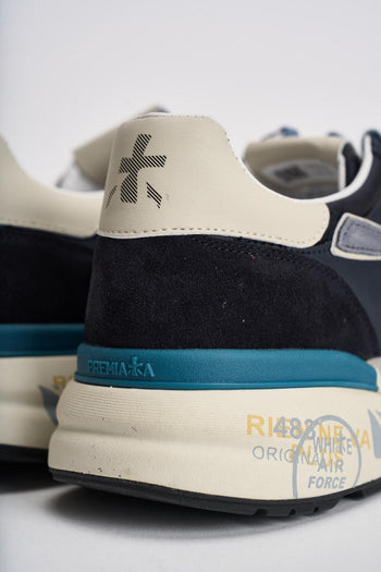 Sneakers uomo Mick blu - 8