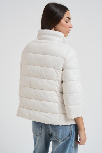 Piumino donna bianco - 4