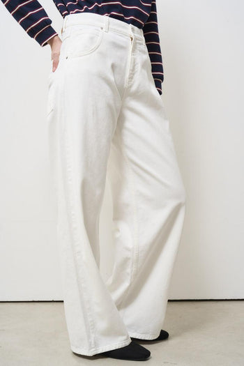Jeans donna bianco - 3
