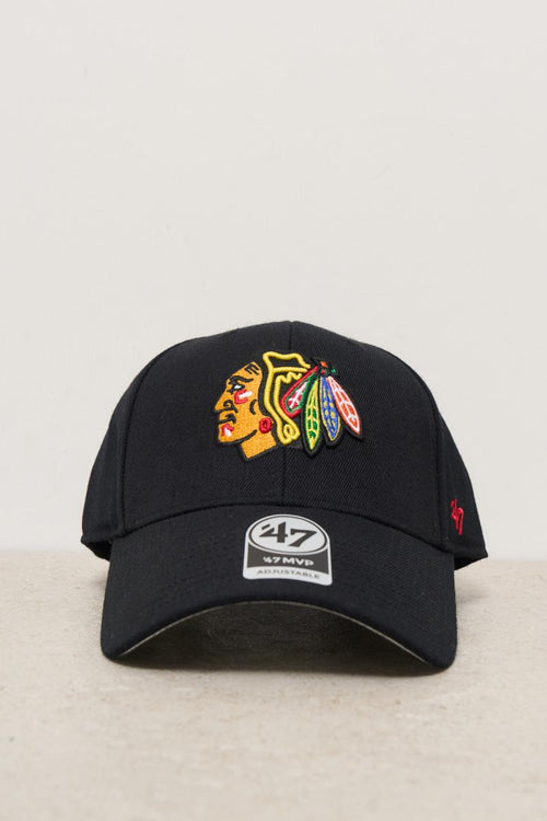 Cappellino uomo nero Mvp Chicago Blackhawks