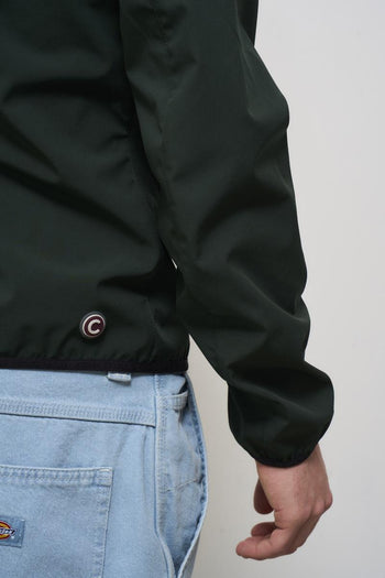 Men's forest green waterproof jacket - 6