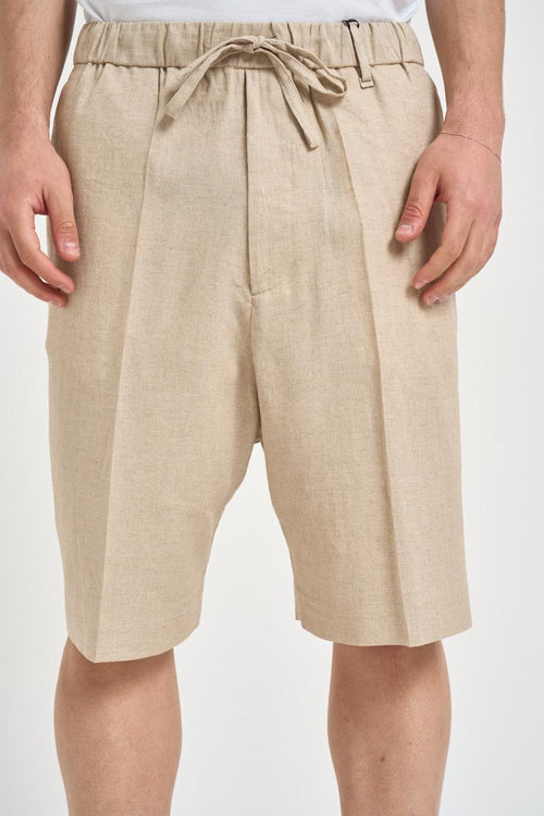 Bermuda uomo beige