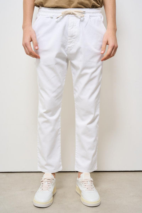 Jeans uomo regular bianco