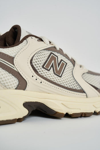 Sneakers donna 530 marrone e avorio - 9