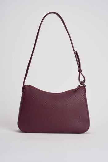 Borsa donna a spalla bordeaux - 3