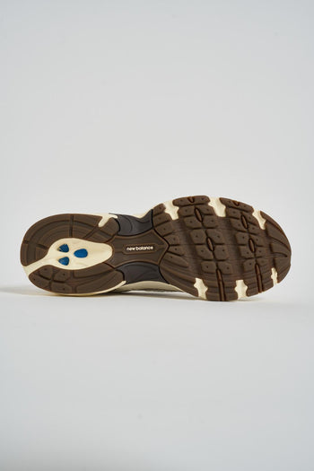 Sneakers donna 530 marrone e avorio - 10