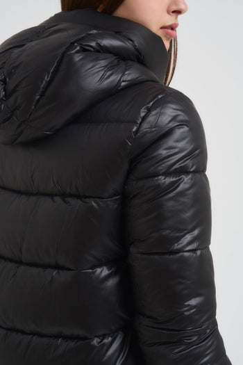 Giubbotto donna trapuntato nero - 4