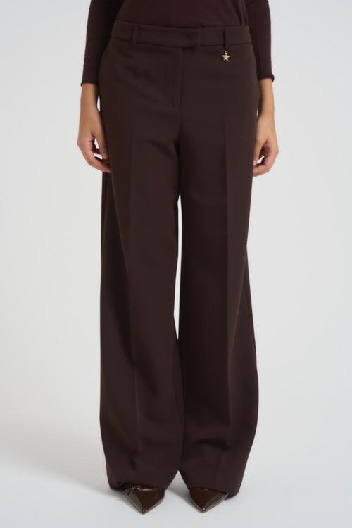 Pantalone donna a palazzo nero