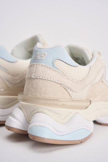 Sneakers donna 9060 beige - 4